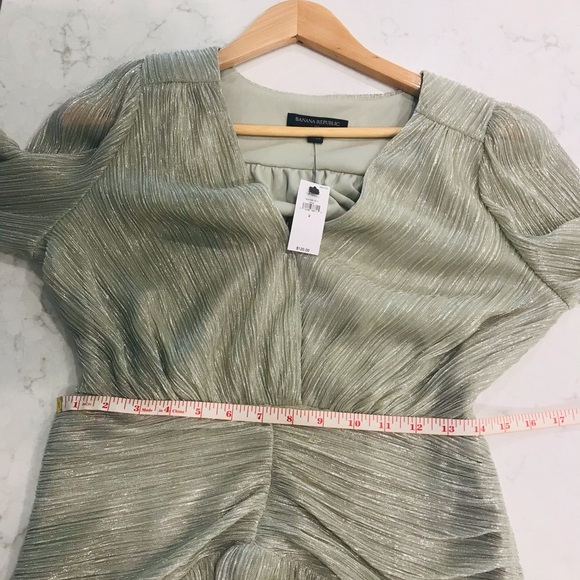 Banana Republic Metallic Mini Dress Brand NEW WITH TAGS - Picture 4 of 6